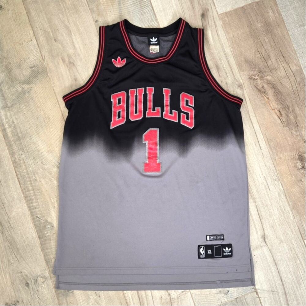 Chicago Bulls Derrick Rose Limited Edition Adidas Jersey Size XL